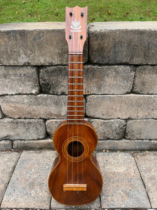 Vintage 1920’s Echo Koa Ukulele Hawaiian