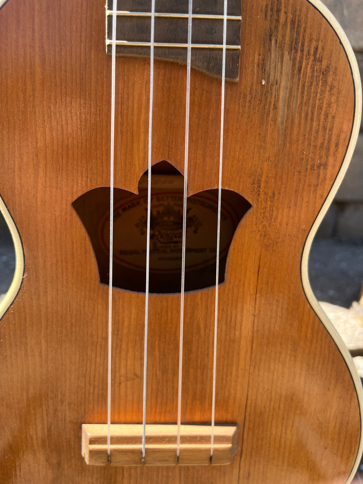 Vintage 1930’s Regal Wendell Hall Concert Ukulele