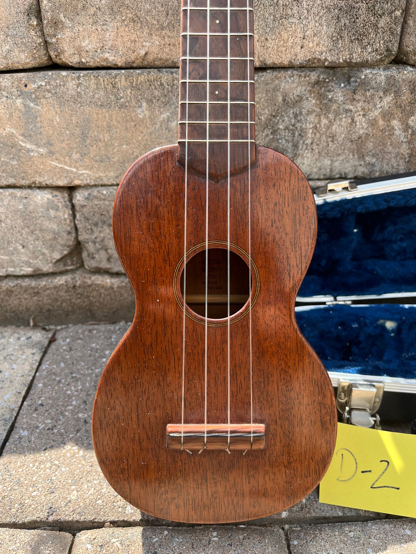 Vintage Martin Oliver Ditson Style O Mahogany Ukulele