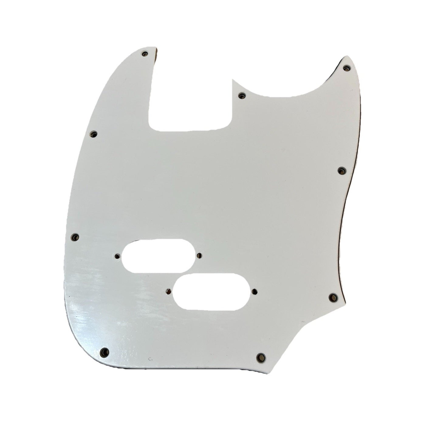 New White Mustang Bass Guitar Replacement Pickguard USA Ship