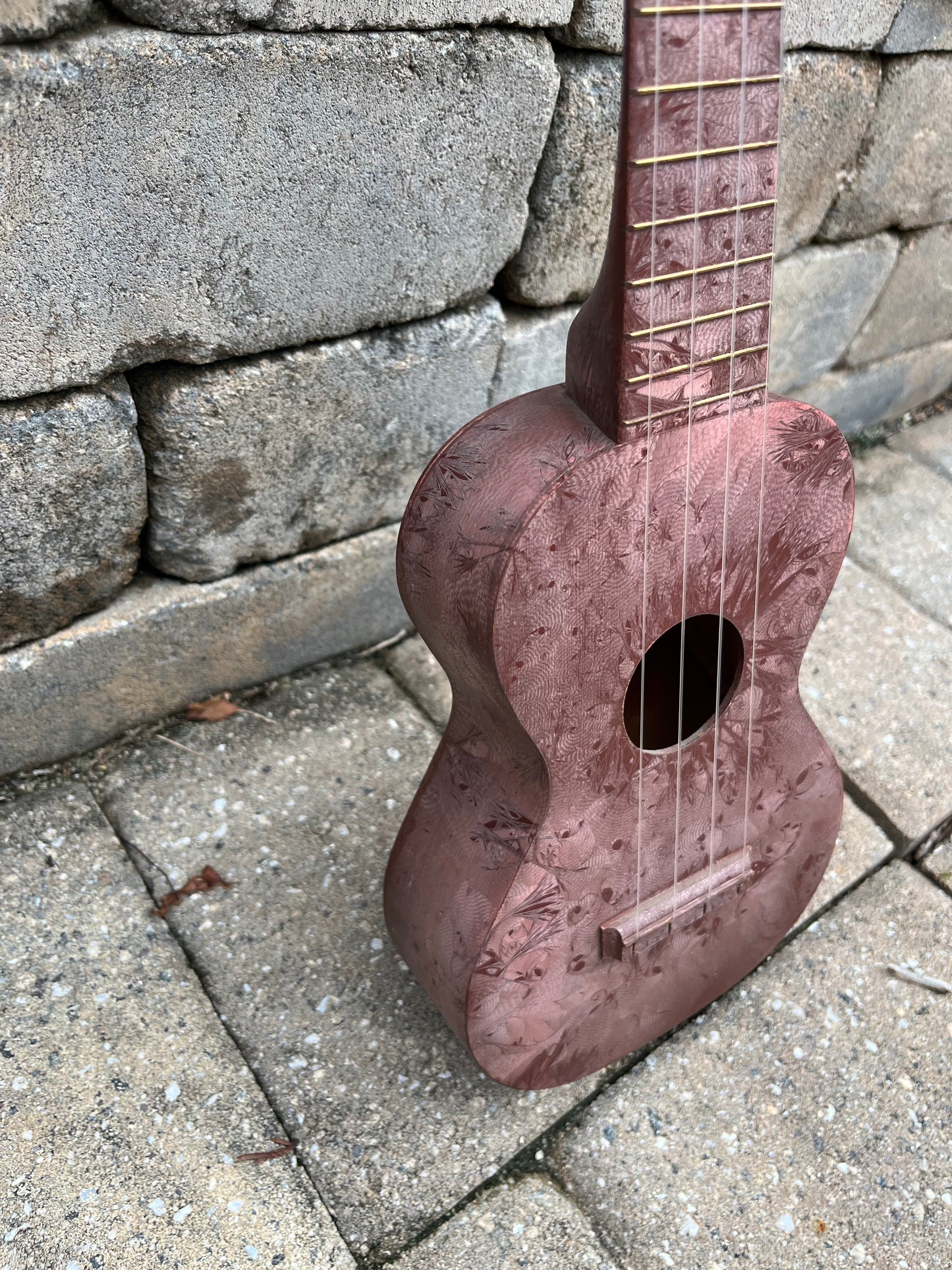 Vintage Regal Purple Crystal Ukulele