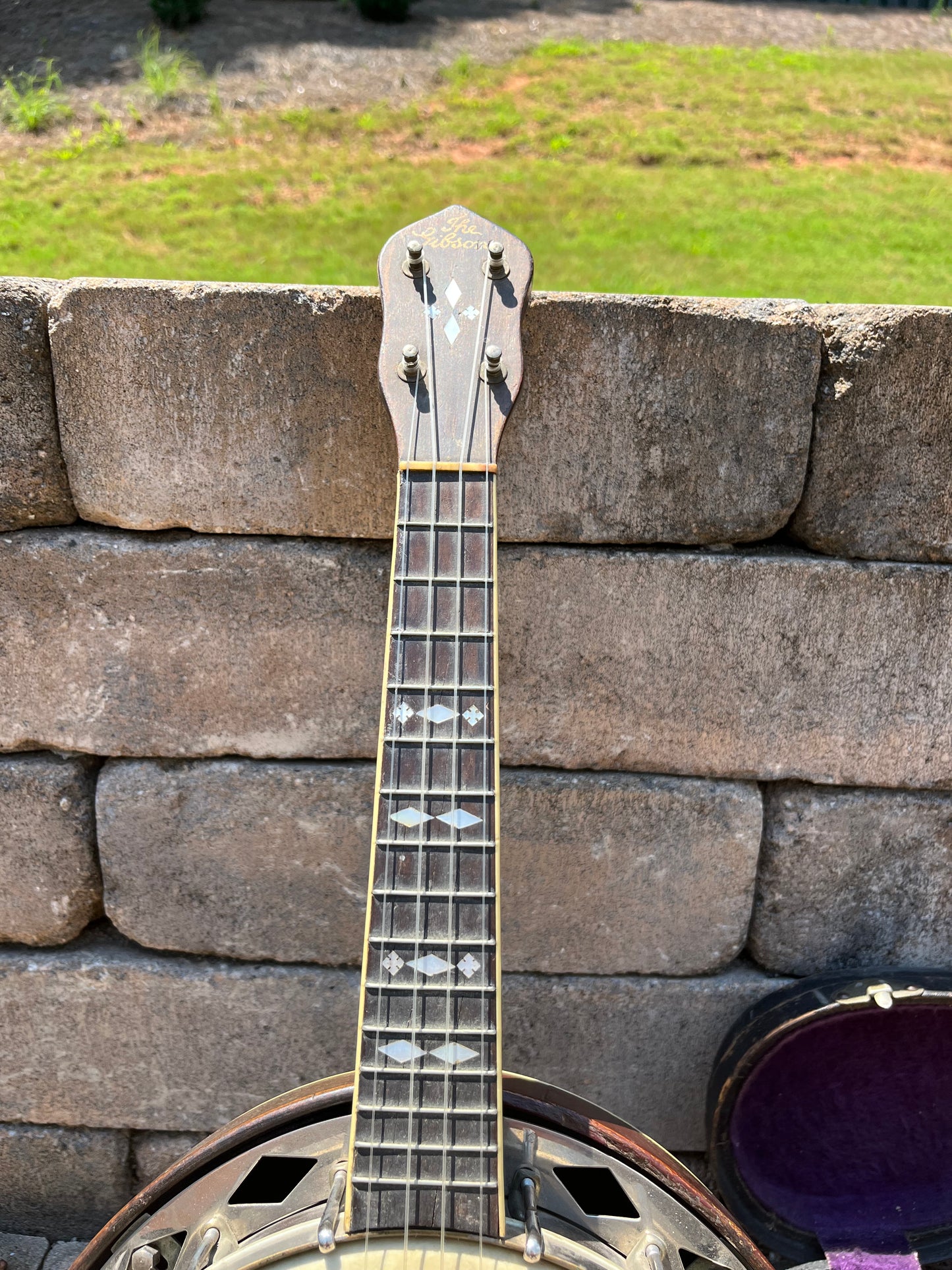 Vintage Gibson Ukulele Banjo Style 3 with Resonator