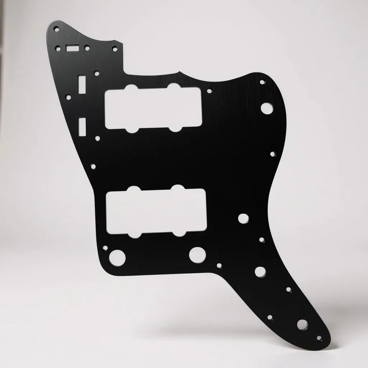 New Fender Black Brushed Anodized Aluminum Jazzmaster Electric Guitar Pickguard