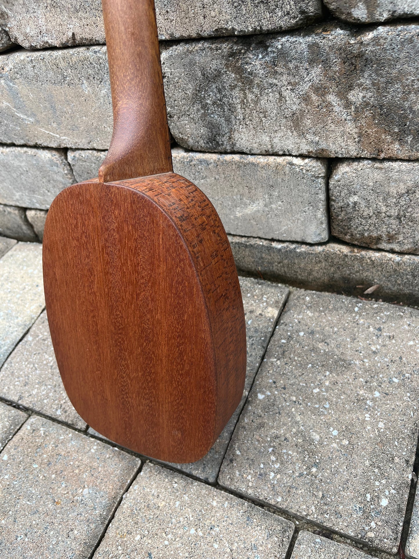 Vintage 1980s Kamaka Pineapple Mahogany Ukulele