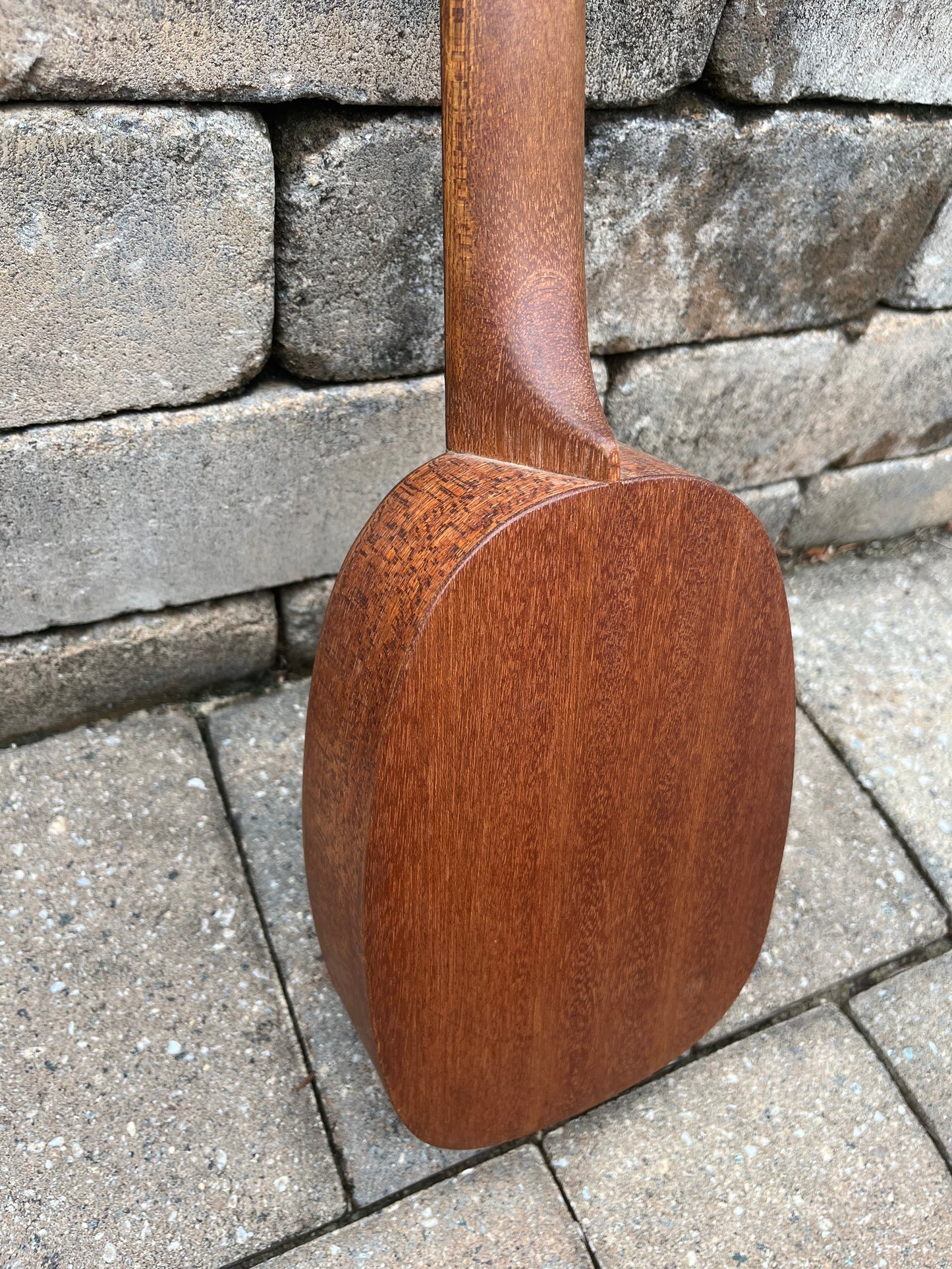 Vintage 1980s Kamaka Pineapple Mahogany Ukulele