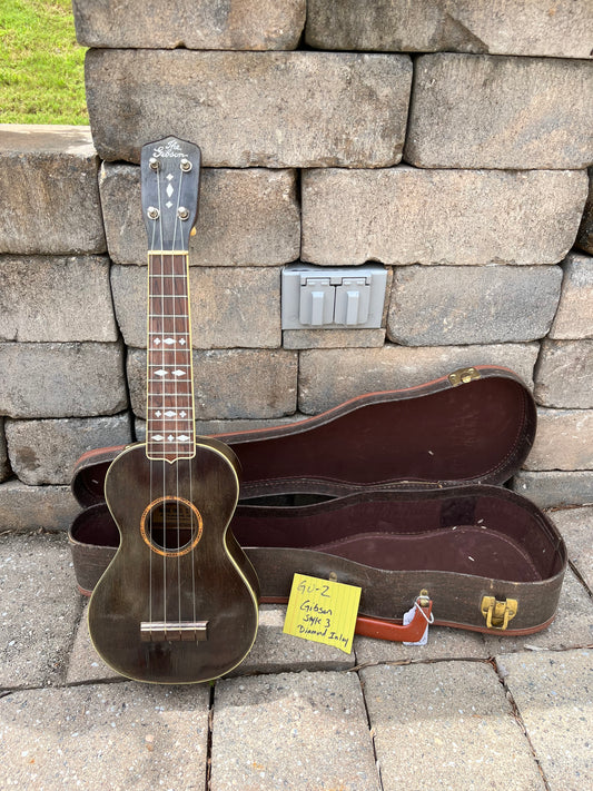 Vintage Gibson Style 3 Mahogany Ukulele Early 1930’s