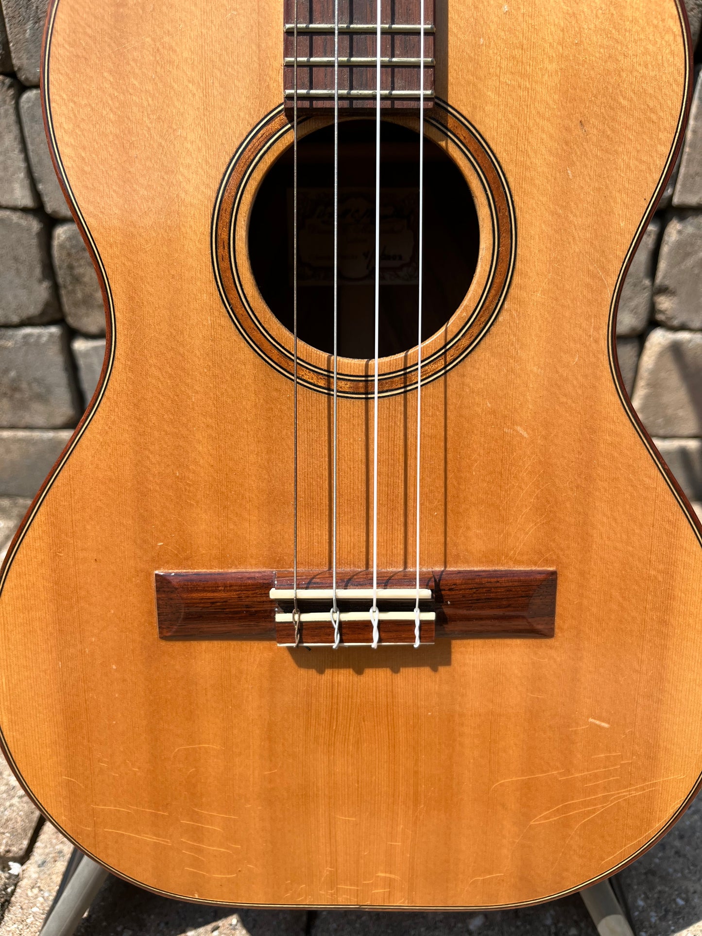 2003 Donald C Marienthal Luthier Tenor Ukulele