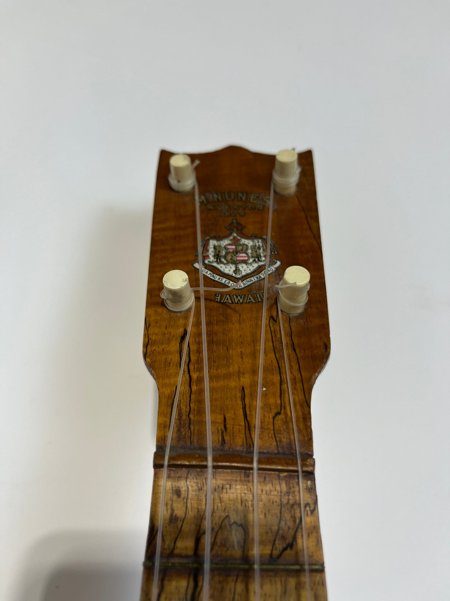 Vintage M Nunes Koa Hawaiian Ukulele