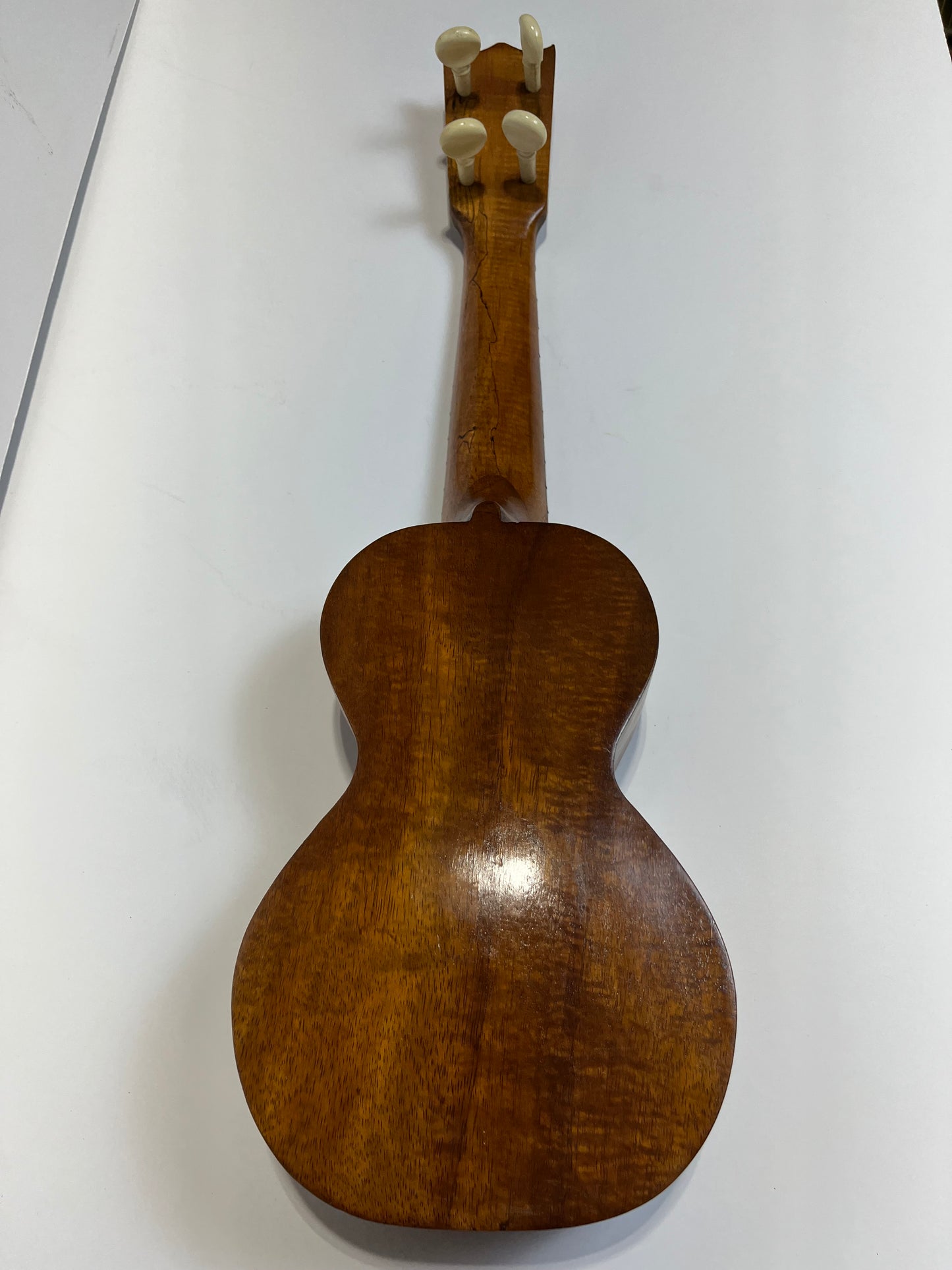 Vintage M Nunes Koa Hawaiian Ukulele