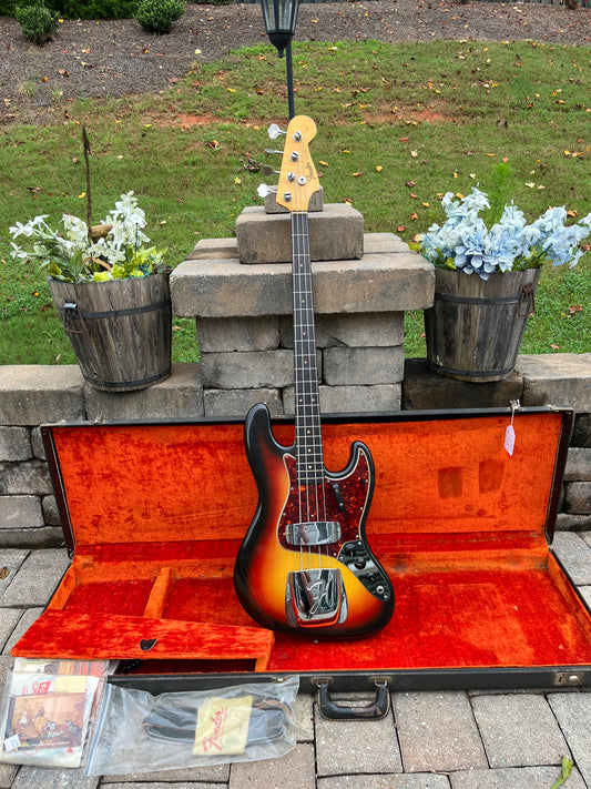 Vintage 1964 Fender Jazz Bass Guitar