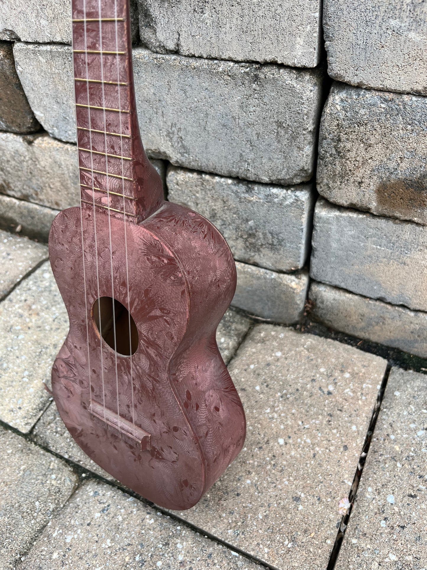 Vintage Regal Purple Crystal Ukulele