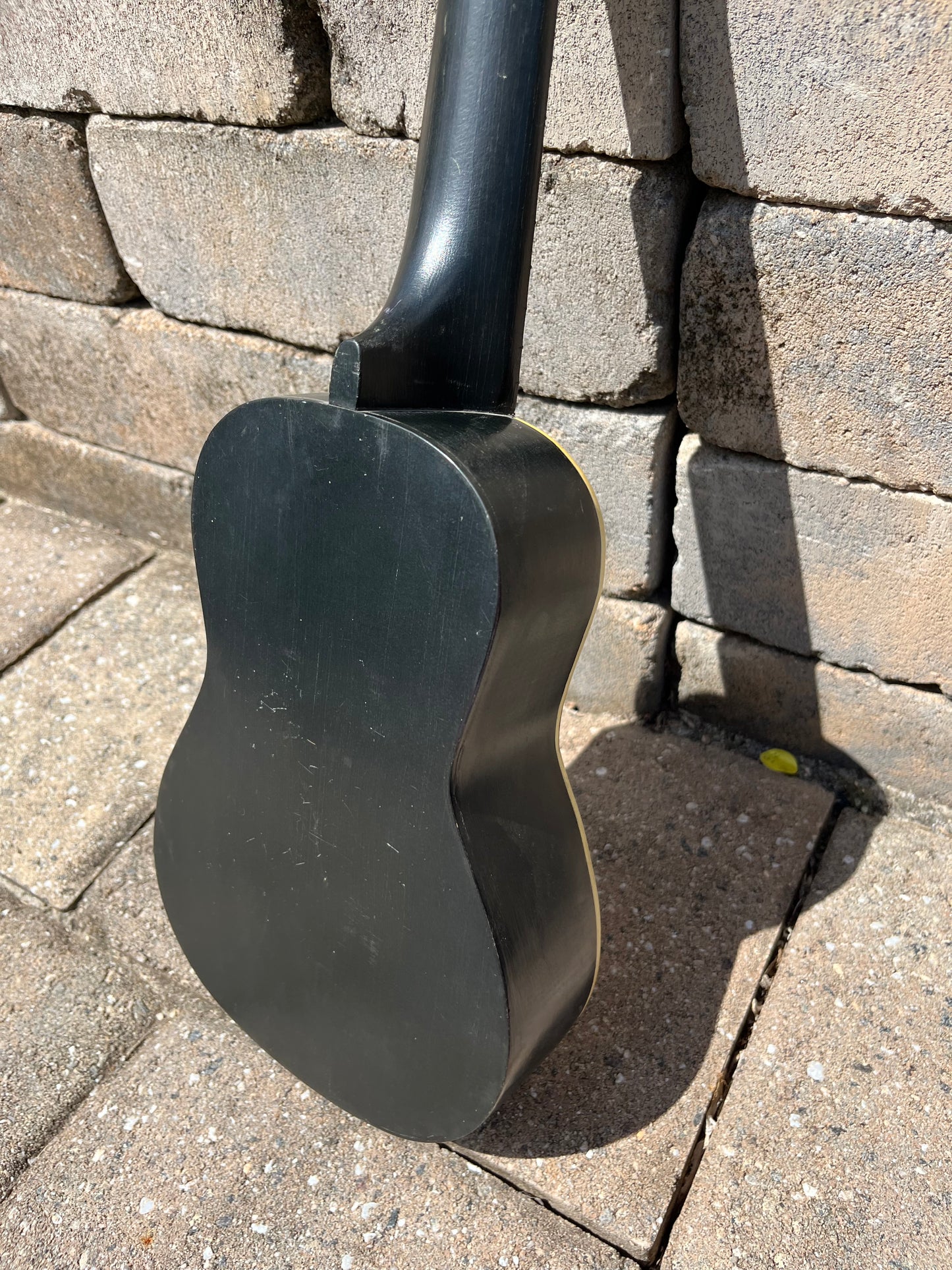 Vintage Carson J Robison Cowboy Stencil’d Ukulele