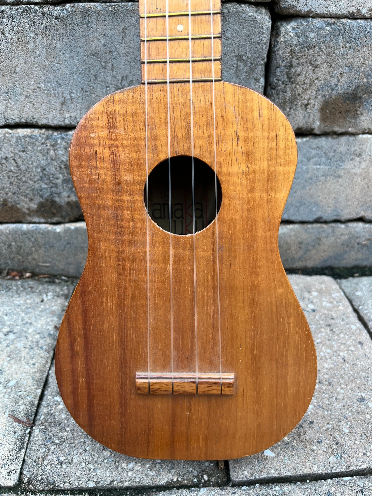 Vintage 1961 Kamaka Gold Label Ukulele