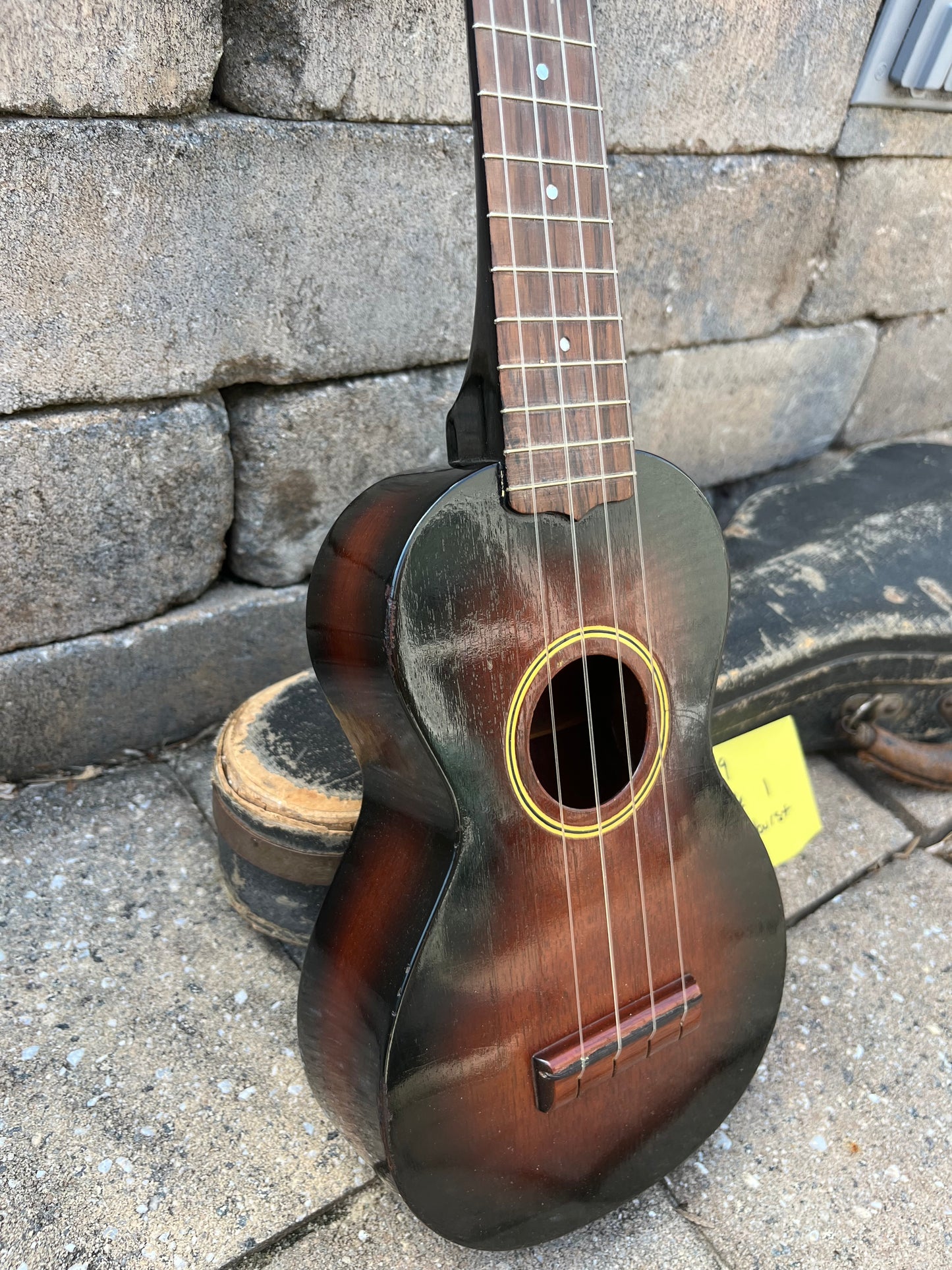 Vintage Gibson Style 1 Sunburst Ukulele