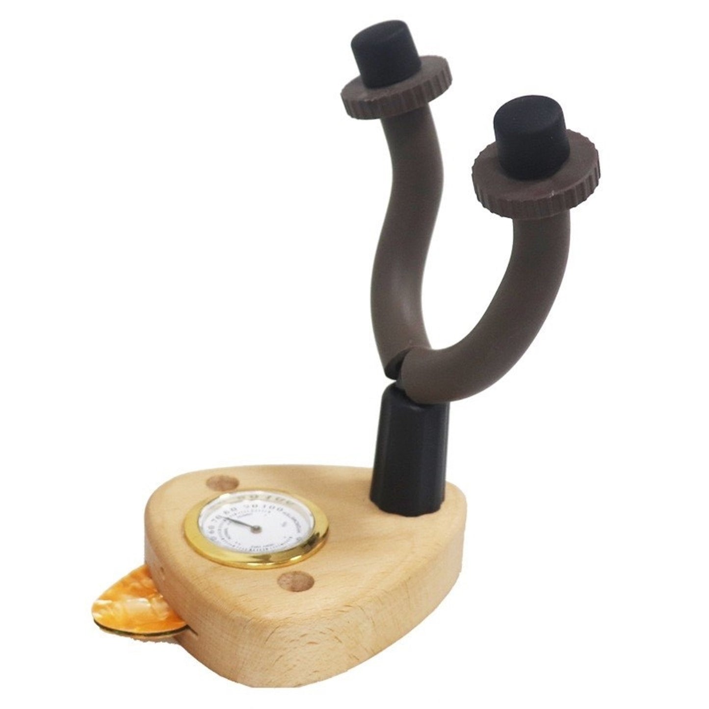 NEW Humidity Beech Black Walnut Wooden Pick Guitar Hook Wall Hanger