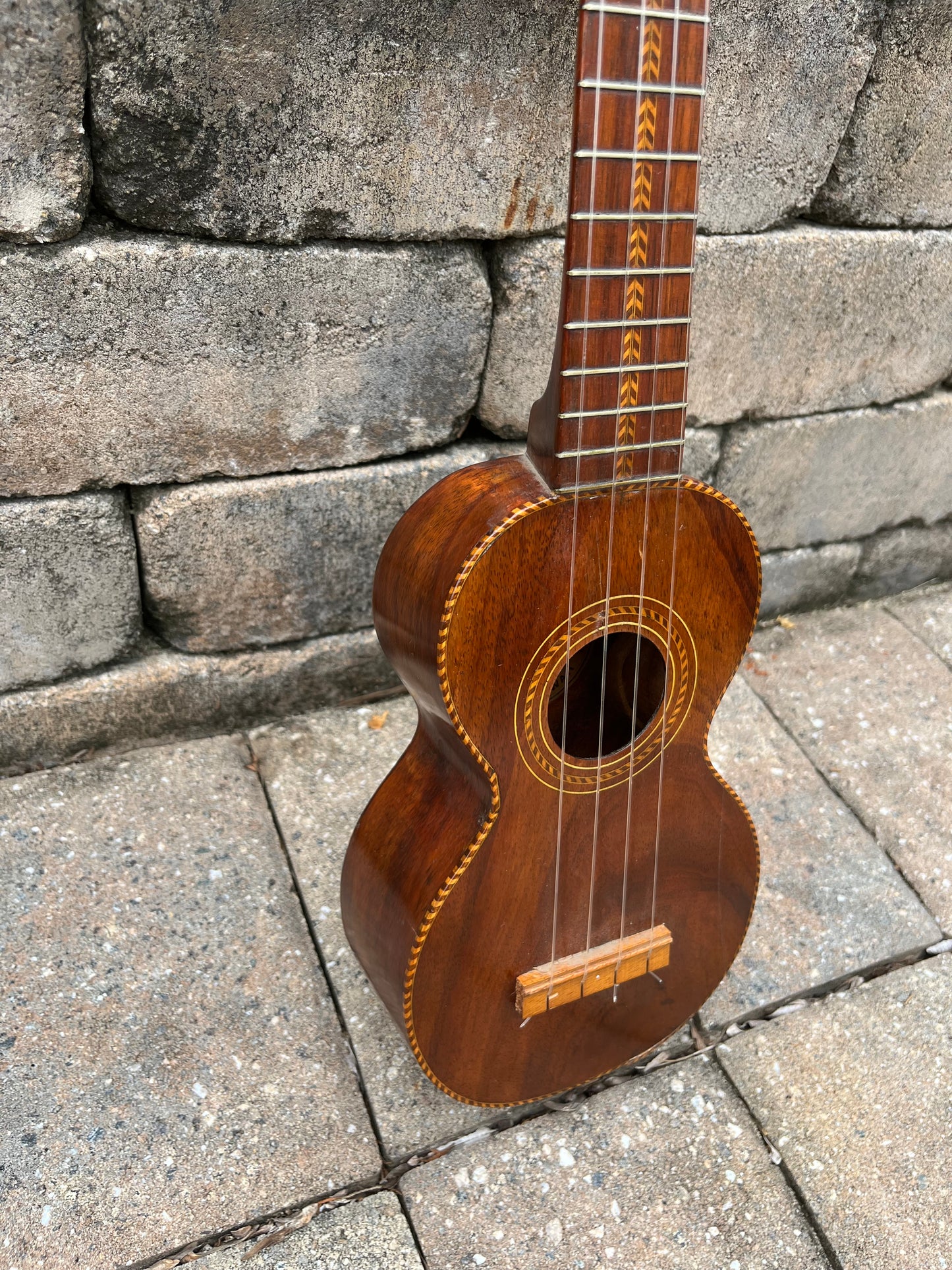 Vintage 1920’s Echo Koa Ukulele Hawaiian