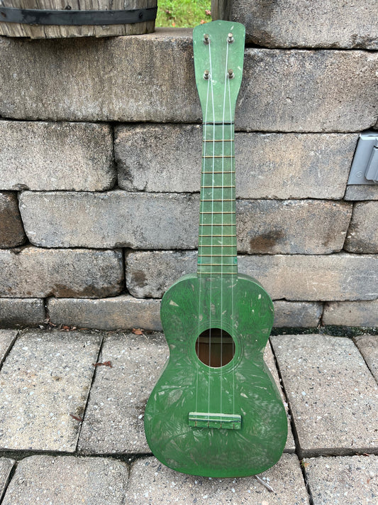 Vintage Harmony Green Crystal Ukulele