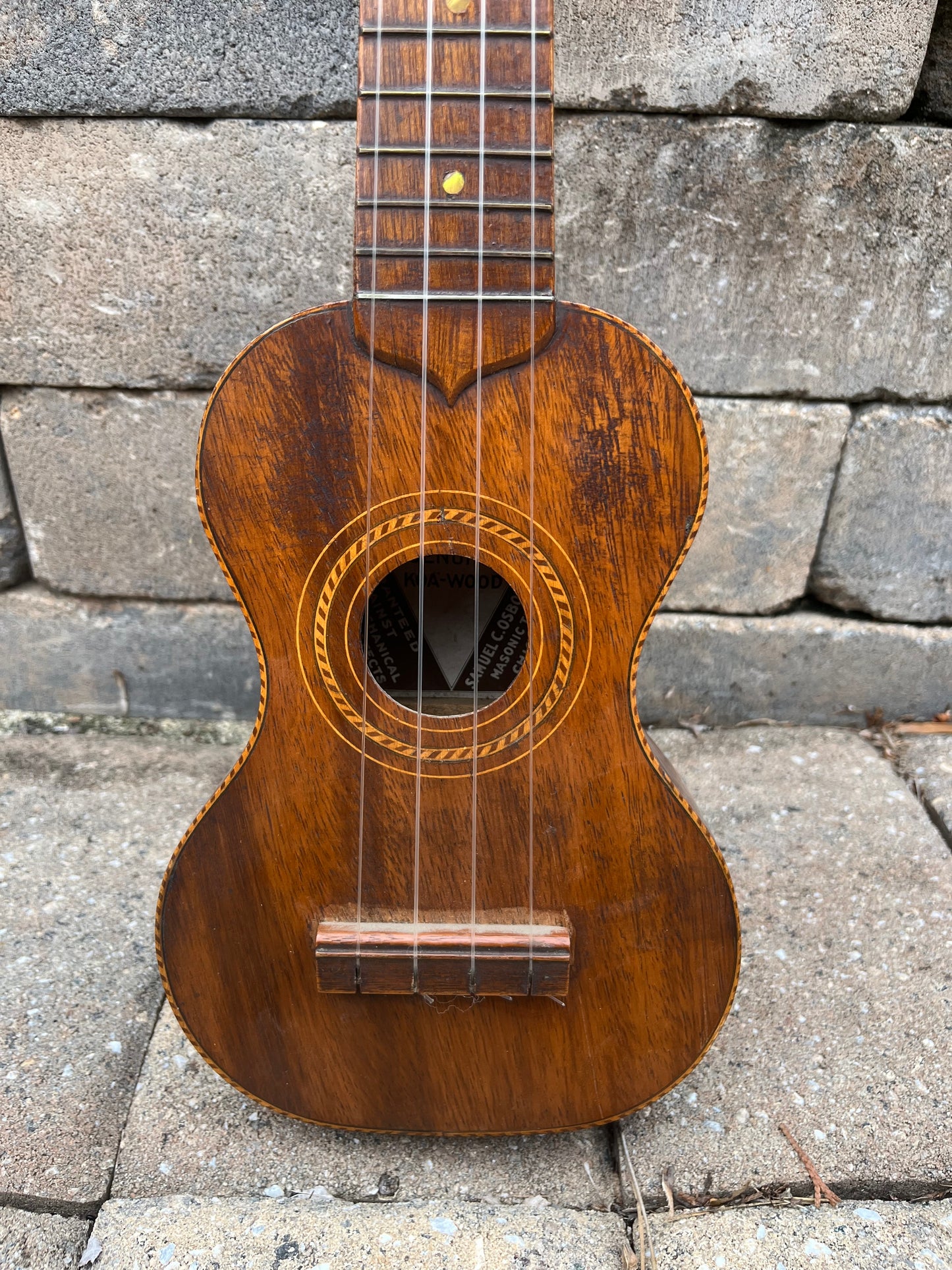 Vintage 1920’s Sammo Koa Ukulele