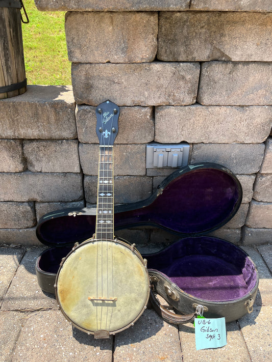 Vintage Gibson Ukulele Banjo Style 3