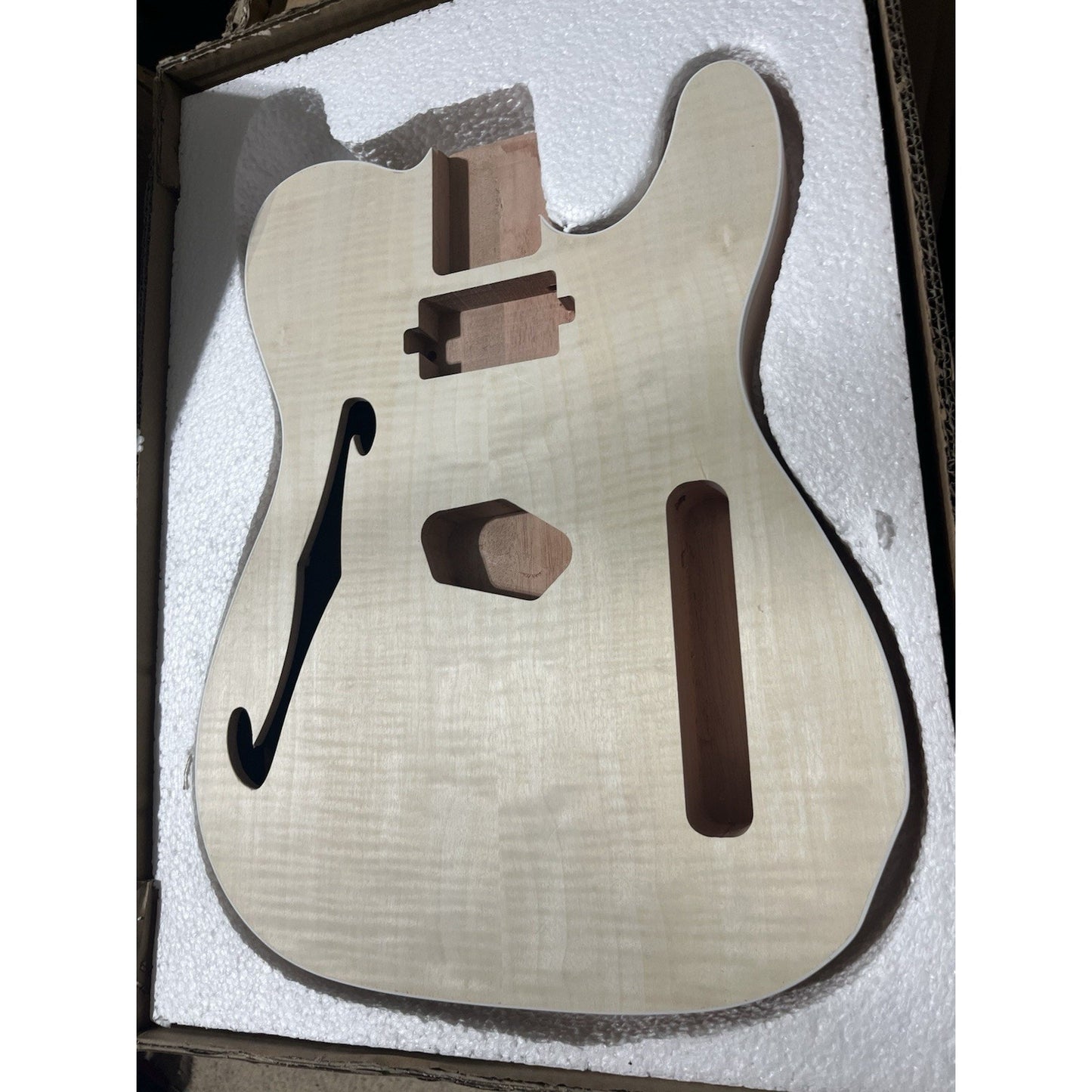 New Telecaster Thinline Electric Guitar Mahogany Project Body