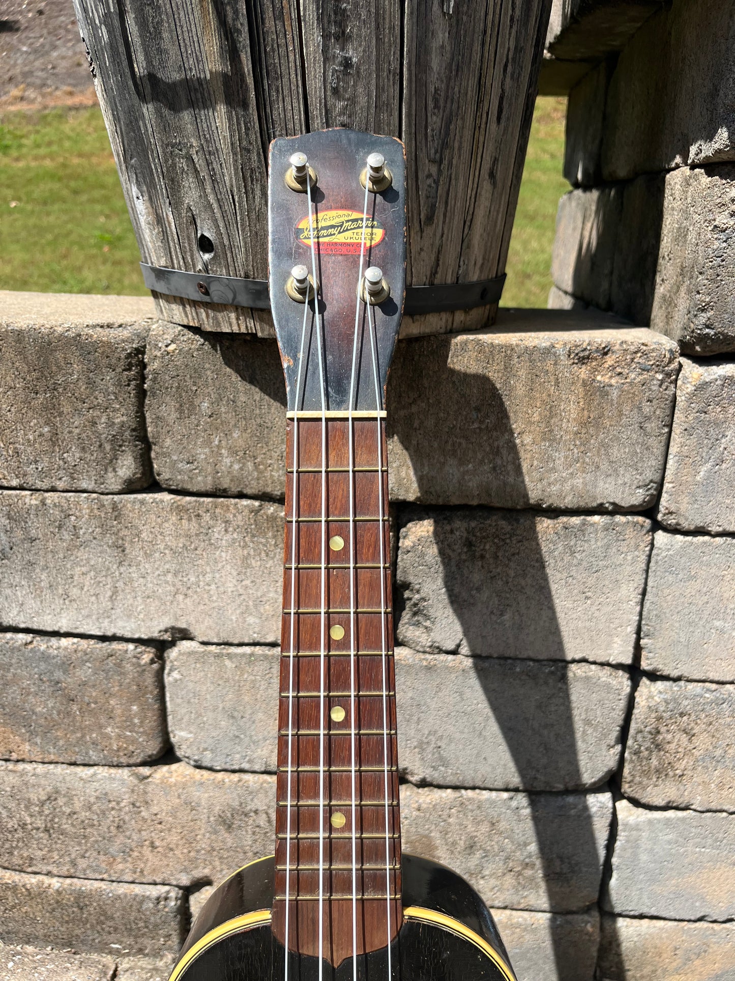 Vintage Johnny Marvin Tenor Ukulele