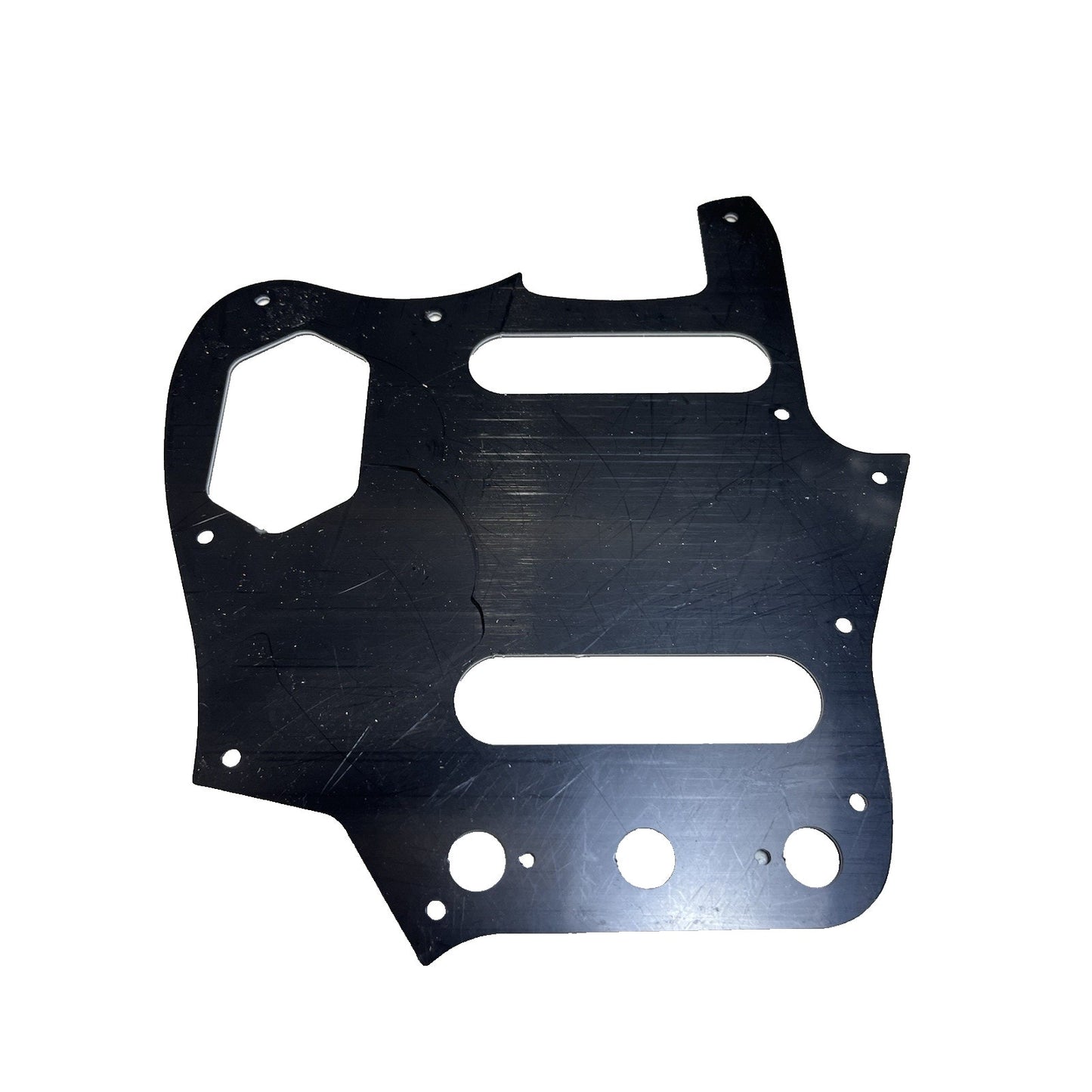 New Jaguar 3 Ply Electric Guitar Black Pickguard USA Ship