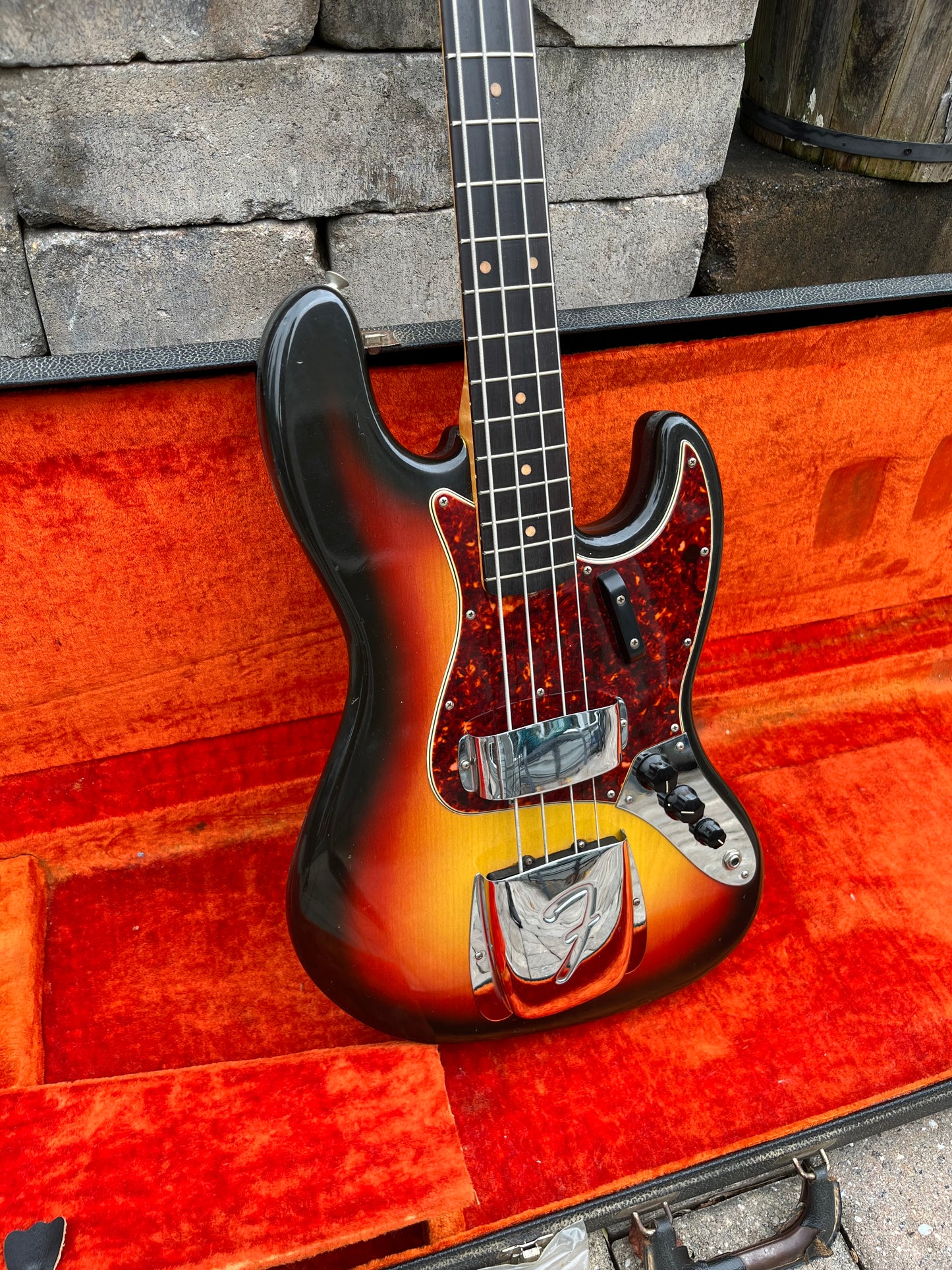Vintage 1964 Fender Jazz Bass Guitar