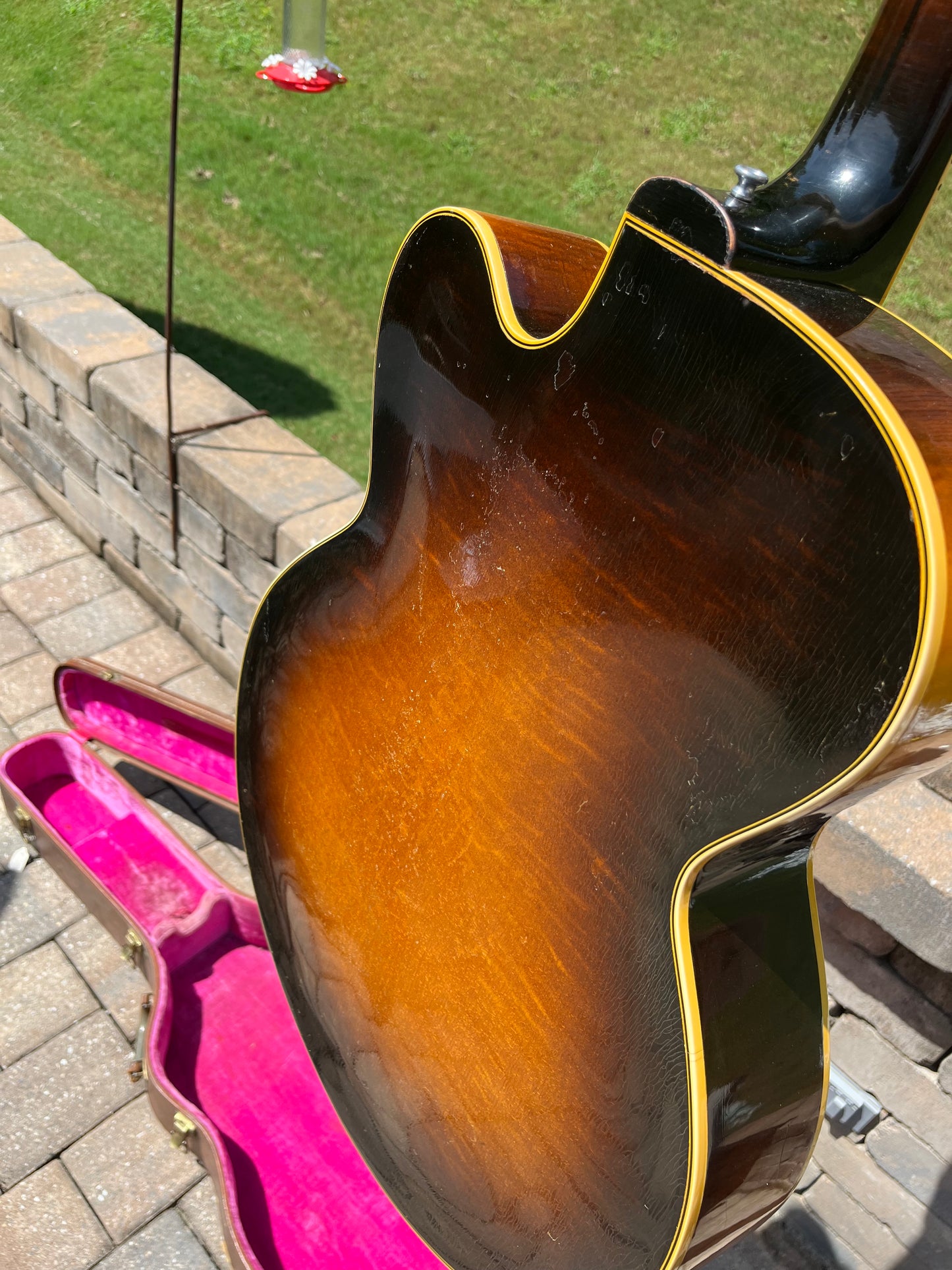 Vintage 1952 Gibson ES 5 Hollow Body Guitar