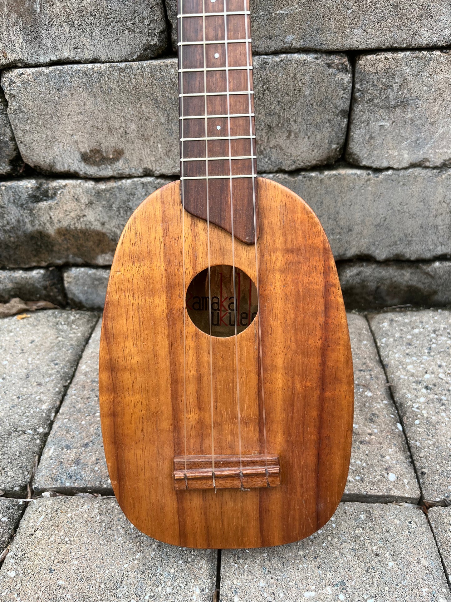 Vintage 1980’s Kamaka Pineapple Koa Ukulele