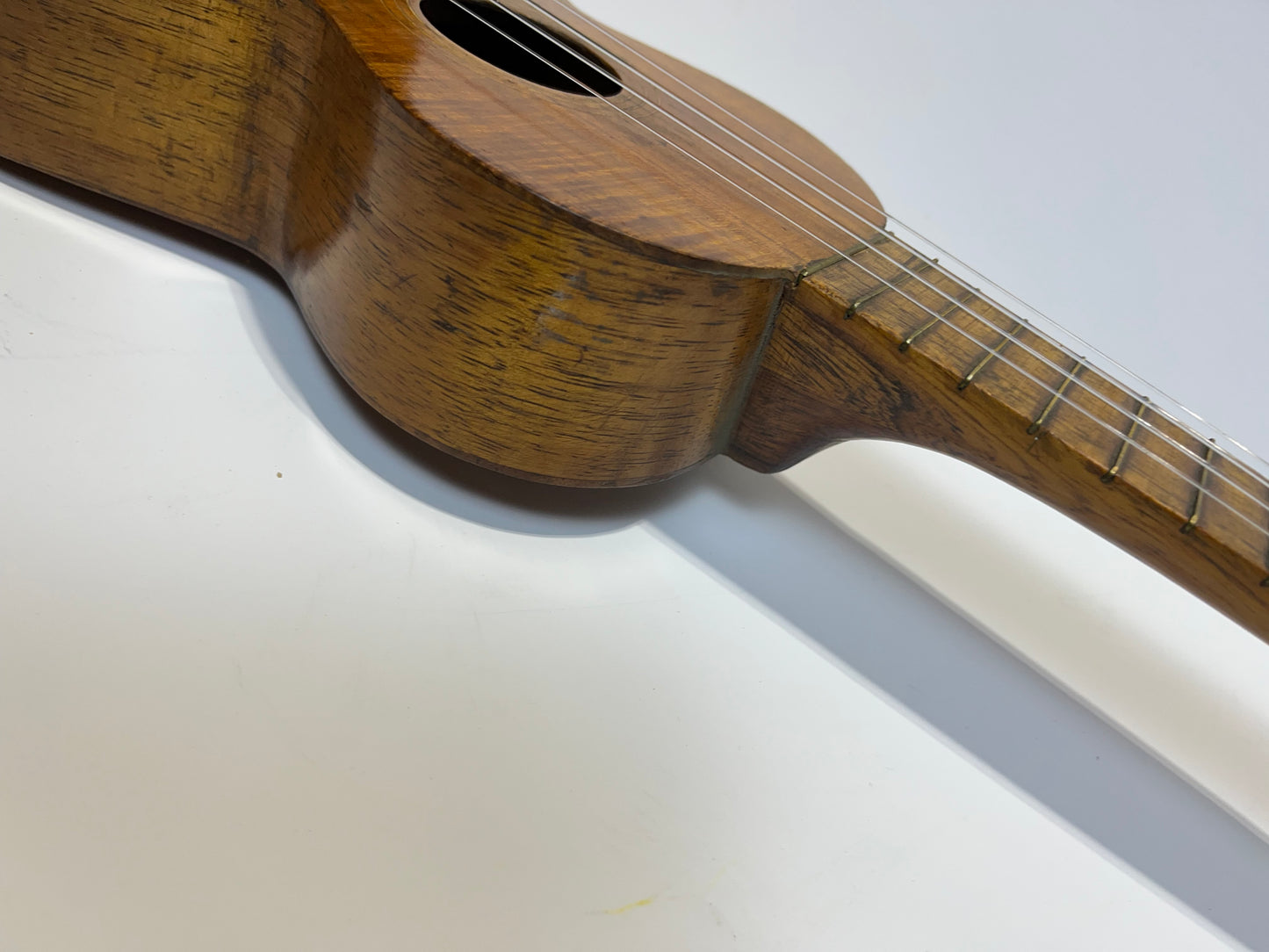 Vintage M Nunes Koa Hawaiian Ukulele