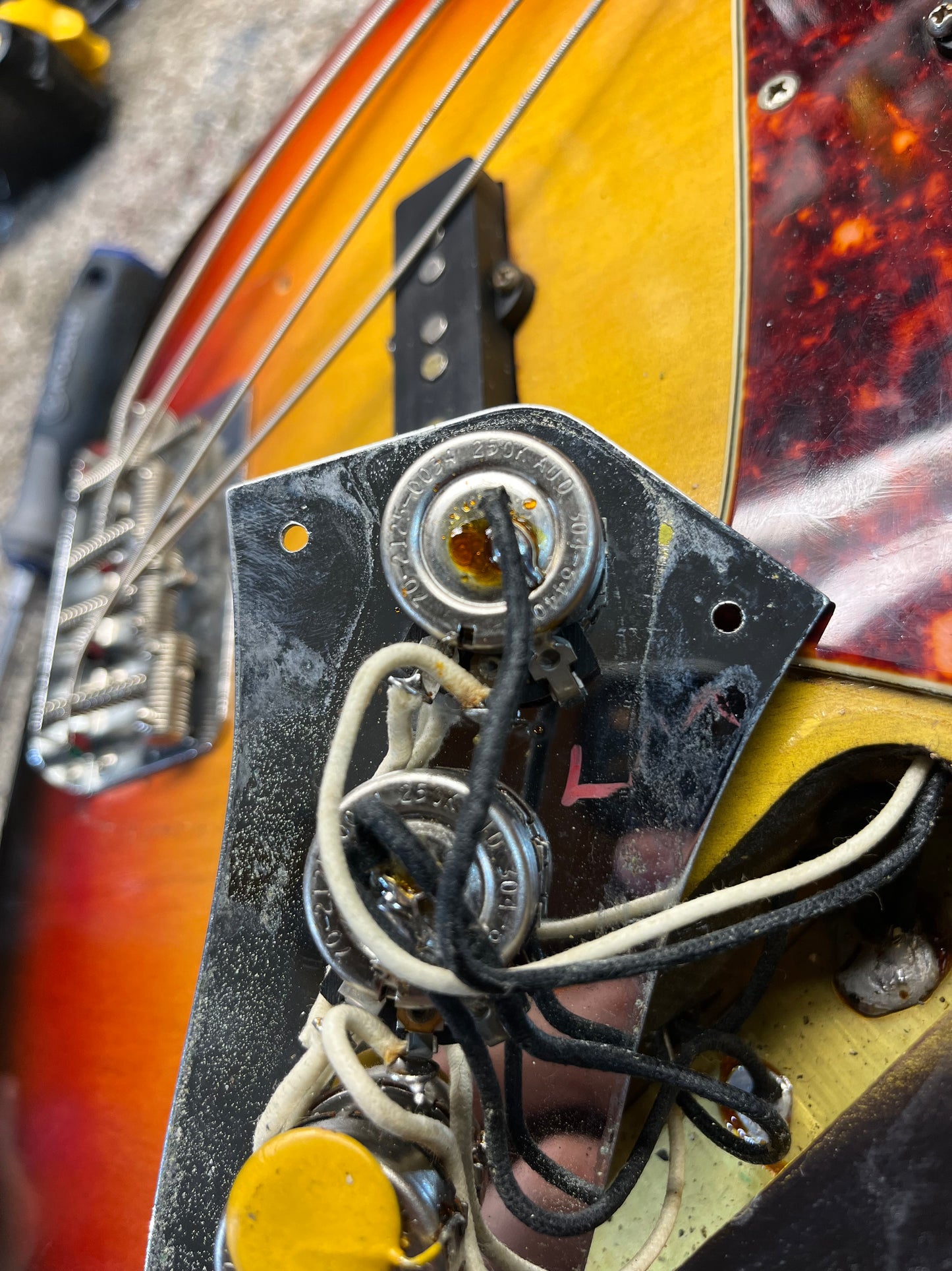 Vintage 1964 Fender Jazz Bass Guitar