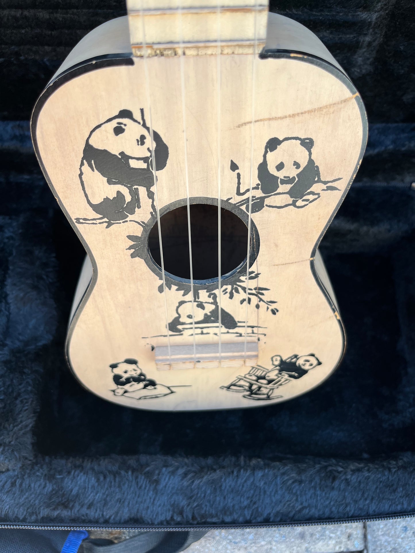 Vintage Regal Panda Soprano Ukulele