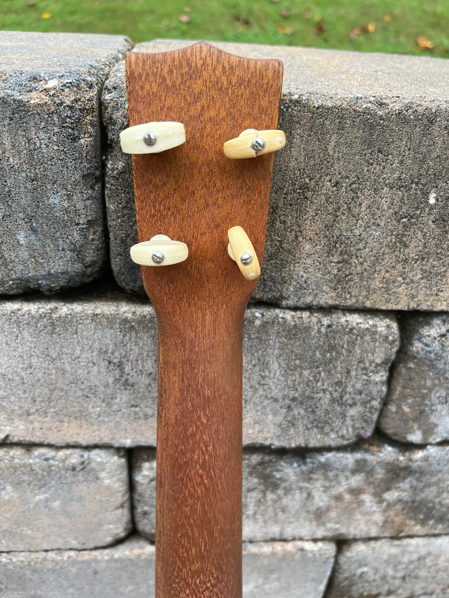 Vintage 1980s Kamaka Pineapple Mahogany Ukulele