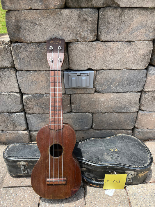 Vintage Martin Style 0 Mahogany Ukulele