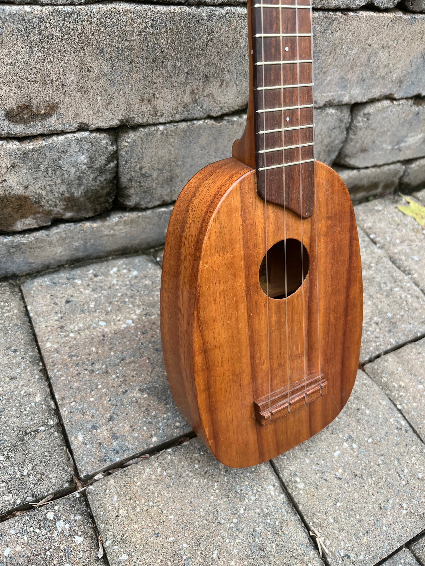 Vintage 1980’s Kamaka Pineapple Koa Ukulele