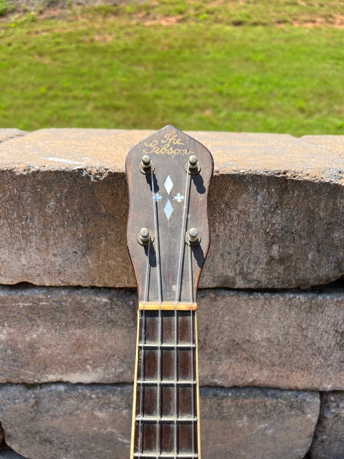 Vintage Gibson Ukulele Banjo Style 3 with Resonator