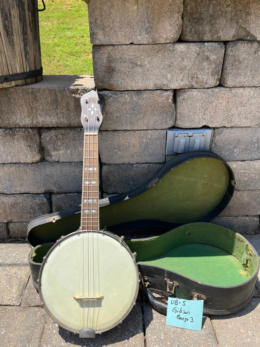 Vintage Gibson Ukulele Banjo Style 3