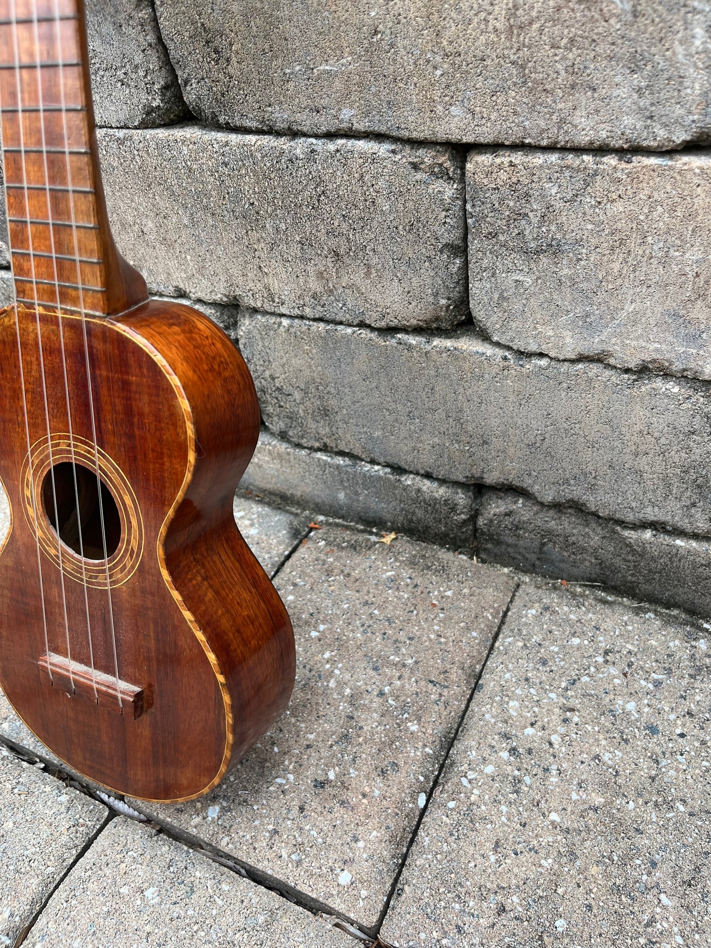 Vintage Kumalae Hawaiian Koa Ukulele Early 1900’s