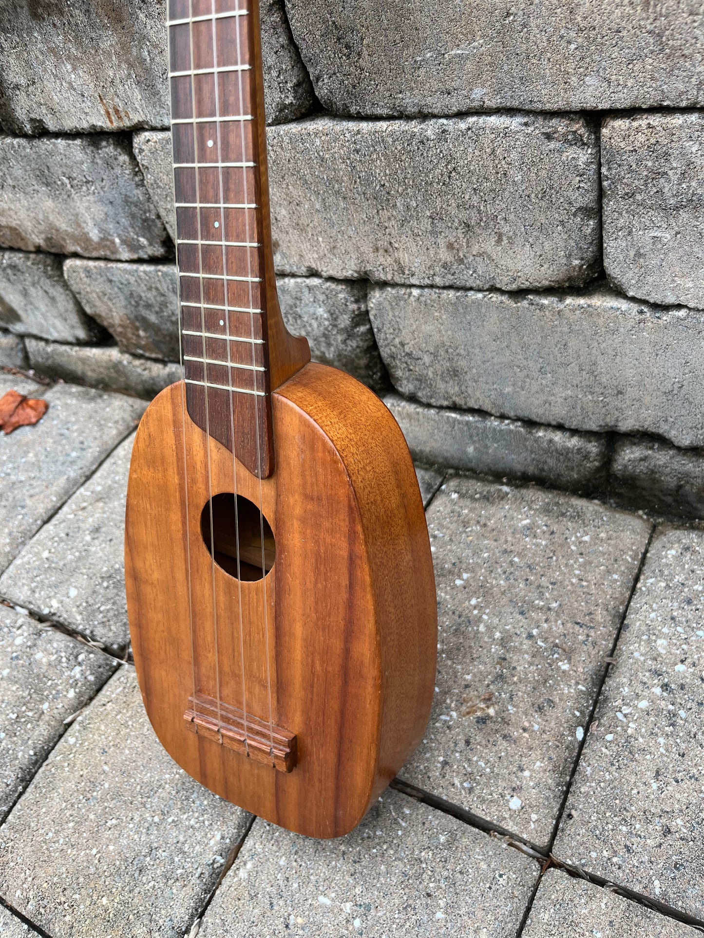 Vintage 1980’s Kamaka Pineapple Koa Ukulele