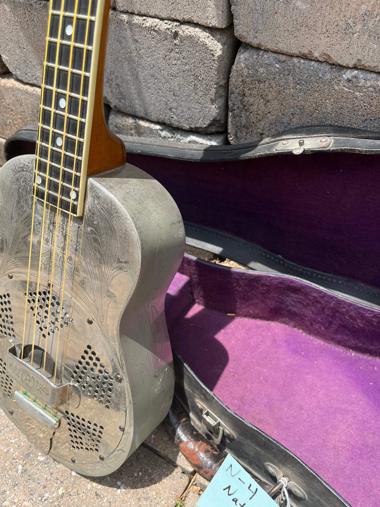 Vintage National Ukulele Style 3 Soprano Lilys of The Valley