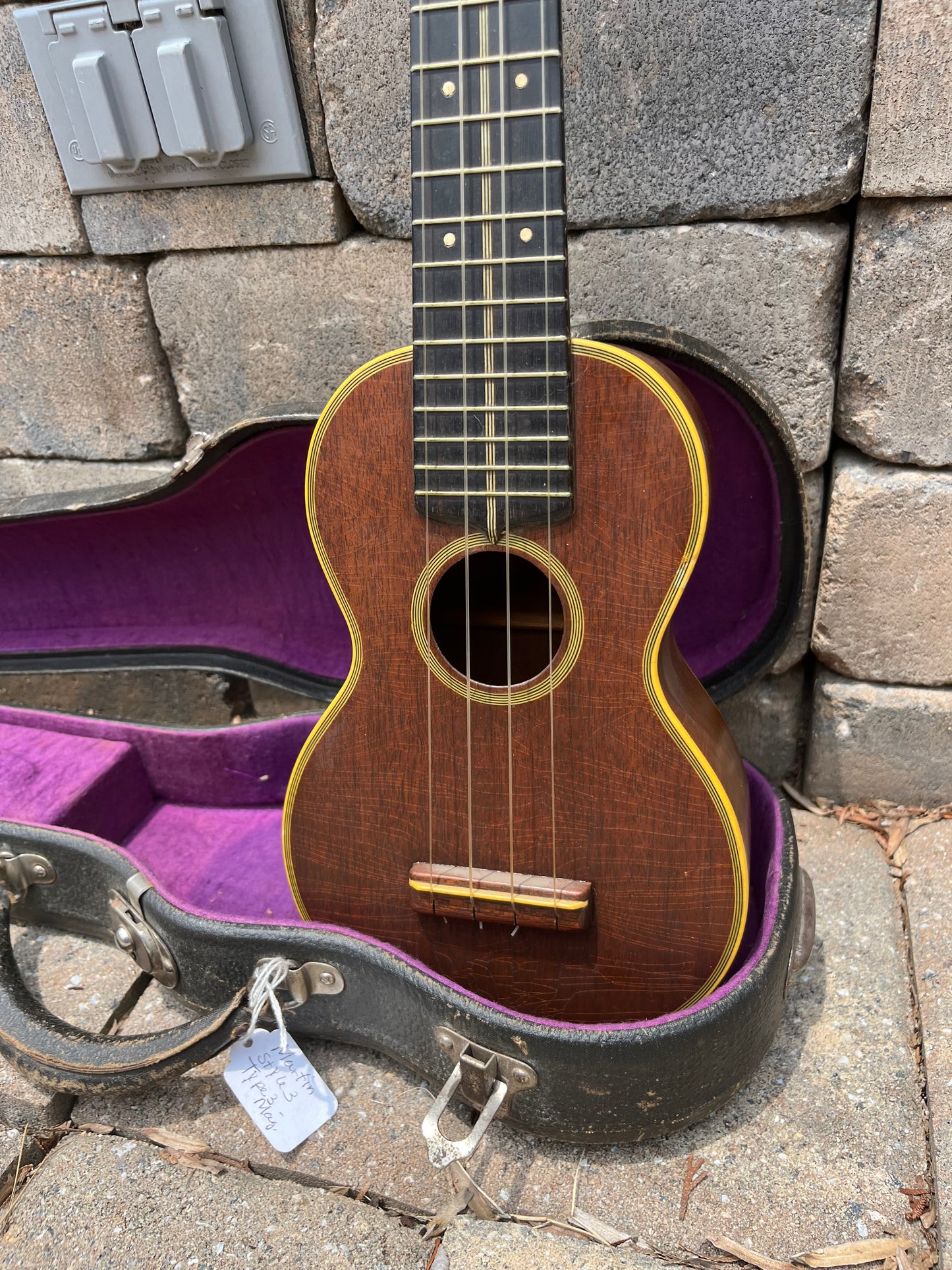 Vintage Martin 1950’s Style 3 Ukulele