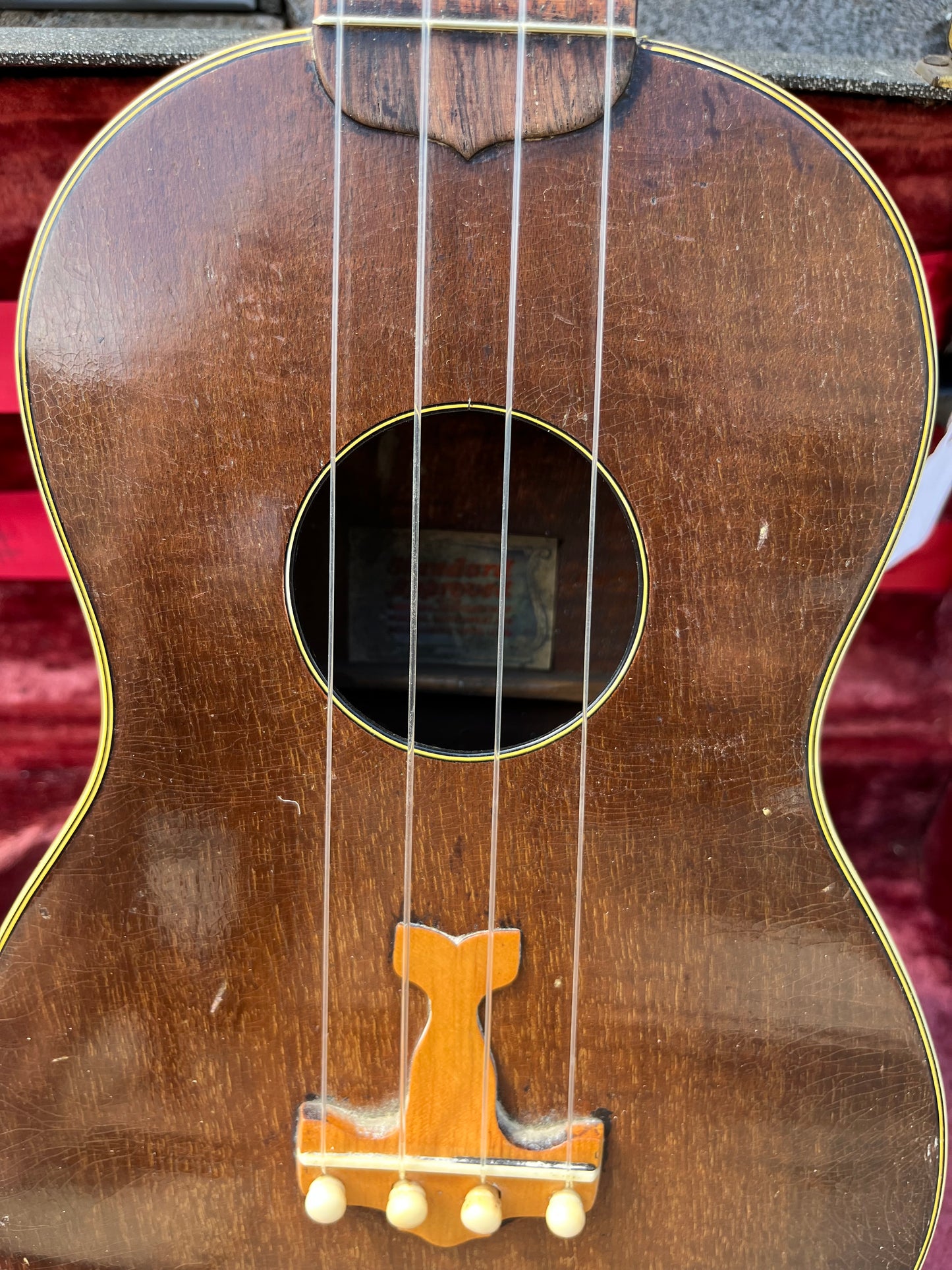 Vintage Harmony 1930’s Johny Marvin Tenor Ukulele