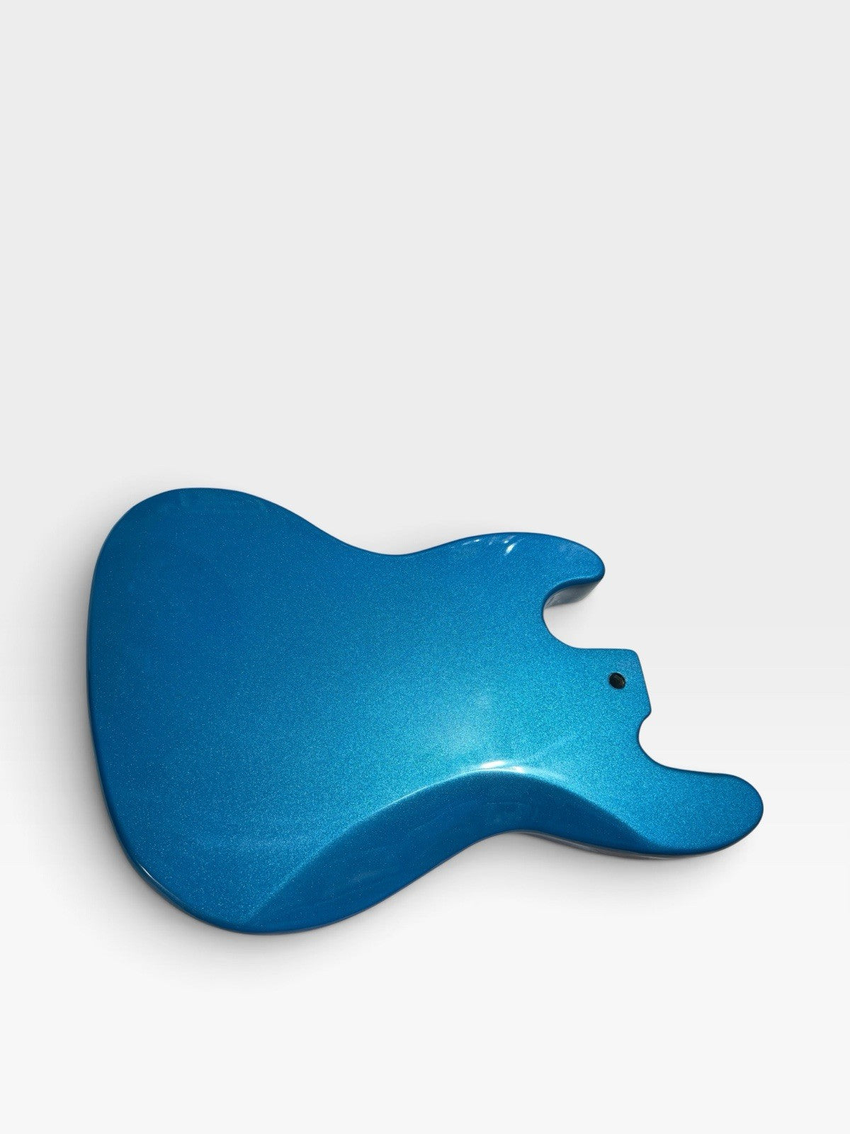 Jazz Bass DIY Project Body – Metallic Blue Thinline