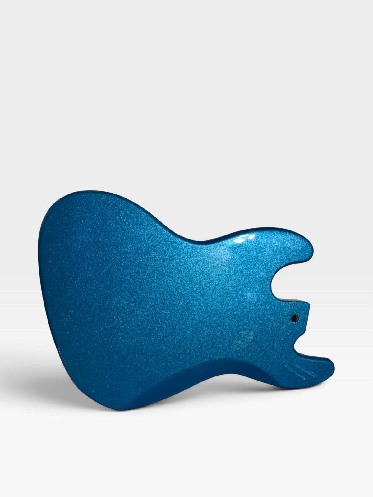 Jazz Bass DIY Project Body – Metallic Blue Thinline