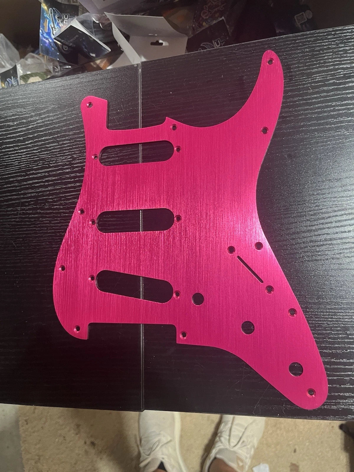 Stratocaster Aluminum Pickguard SSS