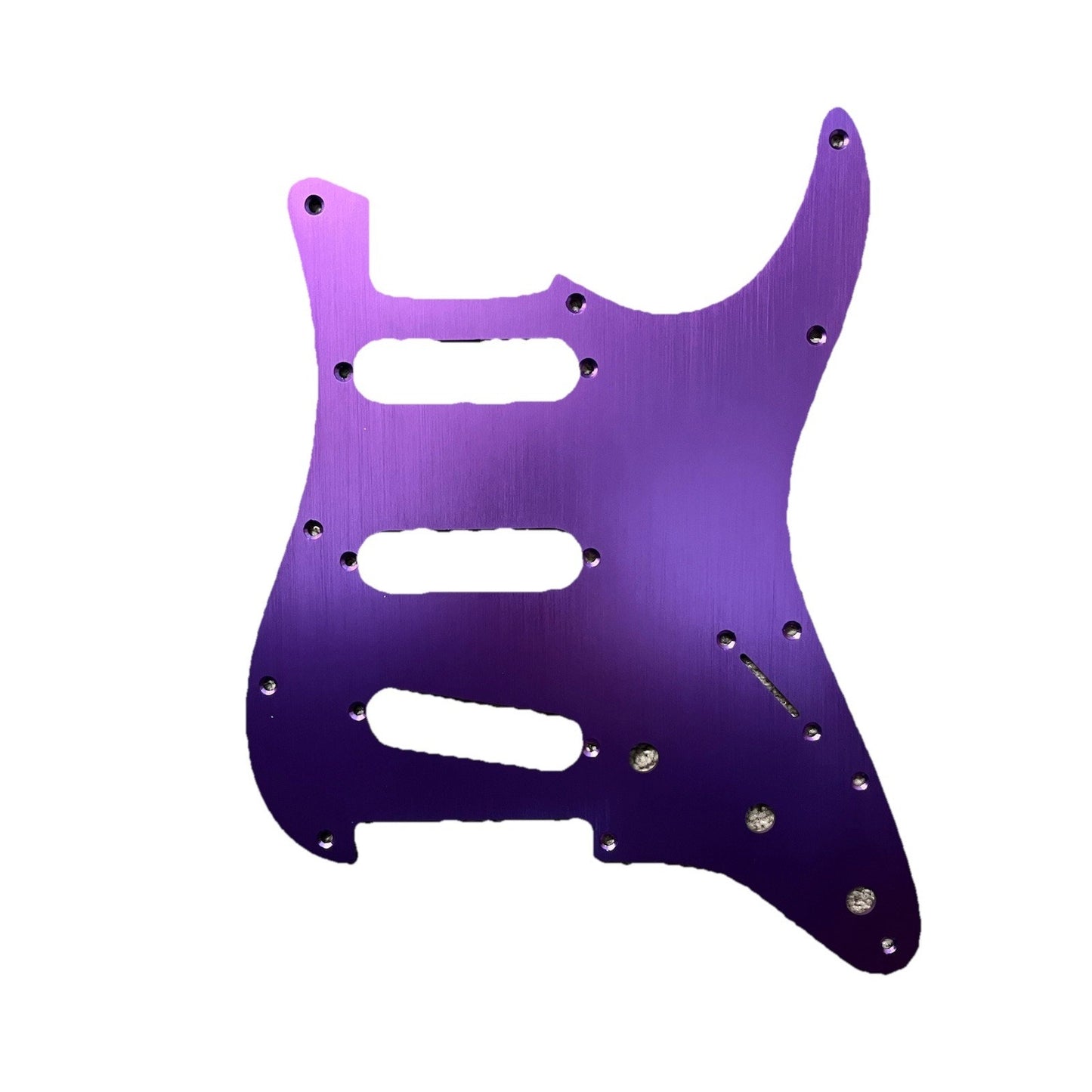 New Purple Brushed Anodized Aluminum Fender Stratocaster Guitar Pickguard