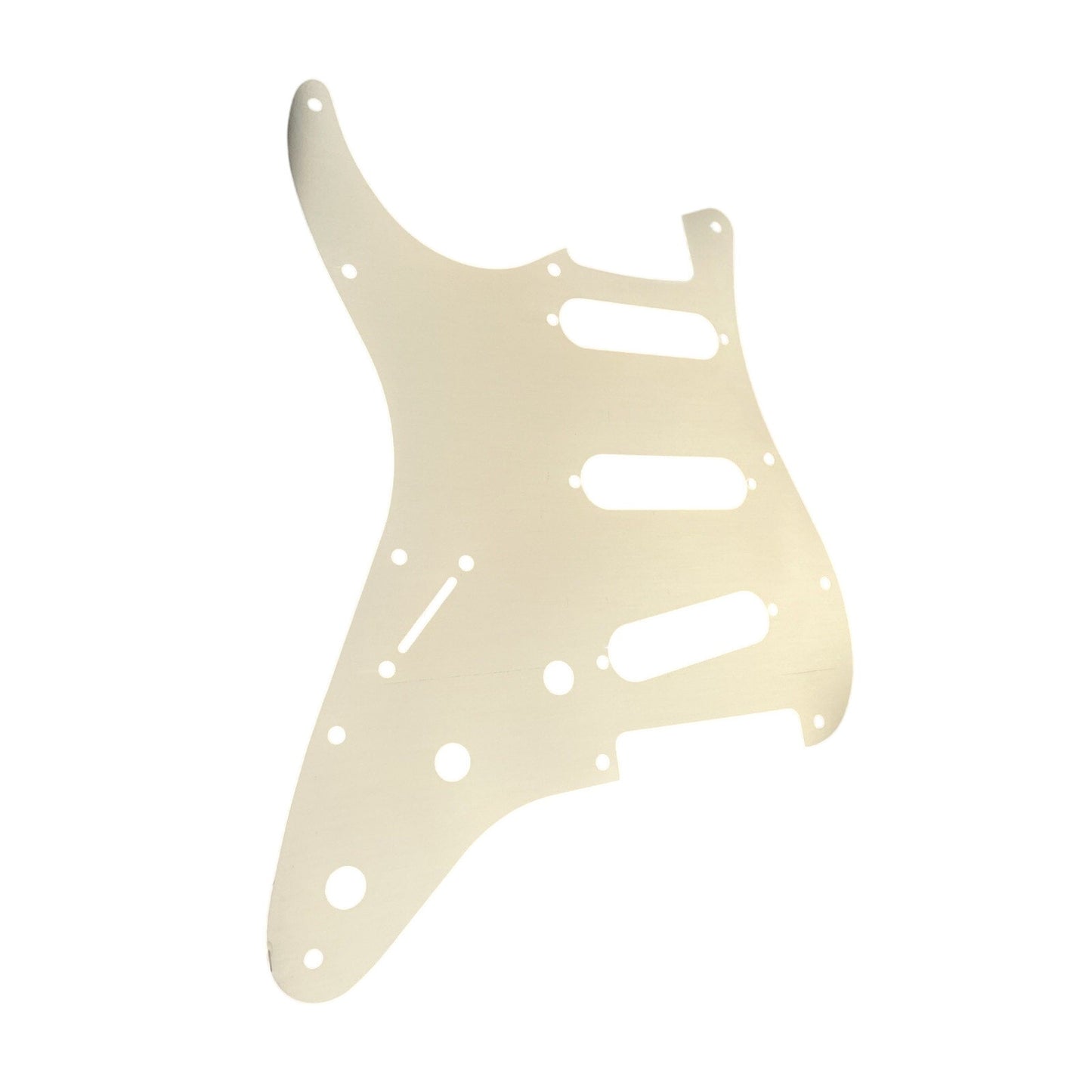 NEW GOLD BRUSHED ALUMINUM STRATOCASTER PICKGUARD STRAT REPLACEMENT US SHIP