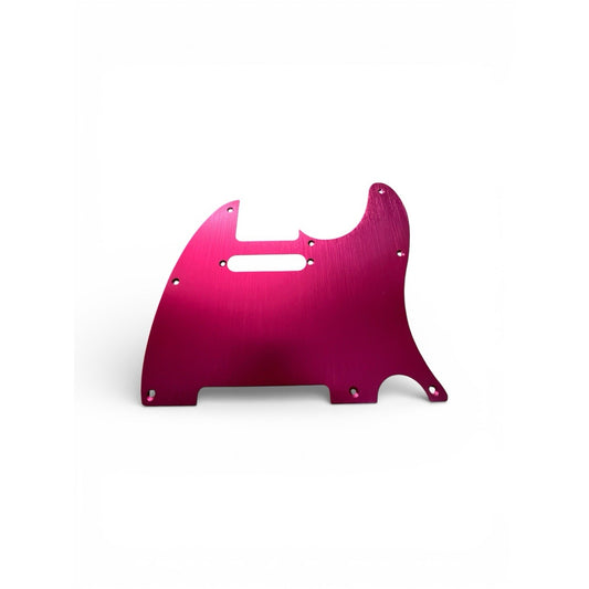 New Pink Brushed Anodized Aluminum Telecaster Electric Guitar Pickguard