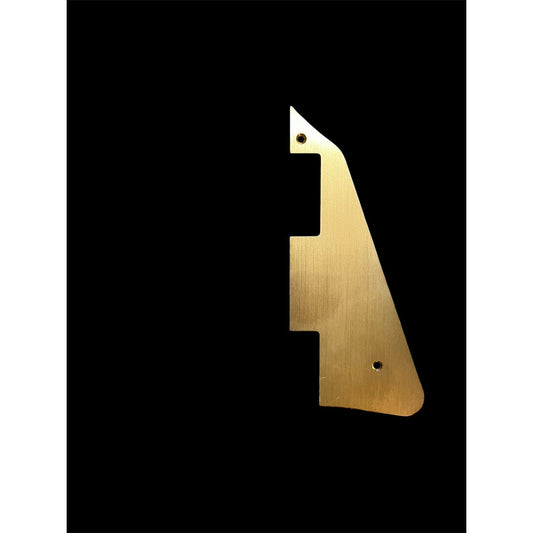 New Dark Gold Brushed Anodized Aluminum L P Electric Guitar Pickguard