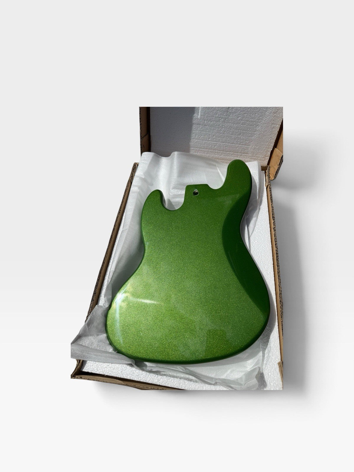 Jazz Bass DIY Project Body – Metallic Green